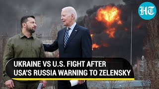 'Stop Attacking Russia Oil Sites': Rare U.S. Warning To Zelensky; Ukraine Hits Back At Biden Admin