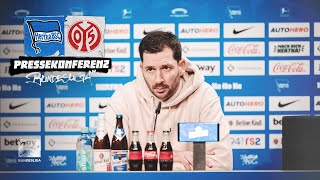 Unsere Pressekonferenz nach dem Spiel gegen Mainz 05 | Hertha BSC