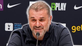 'Sonny did recovery on Thursday AND TRAINED TODAY!' | Ange Postecoglou | Tottenham v Brighton