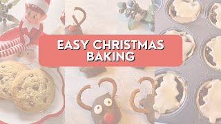 Three EASY (Toddler Friendly!) Christmas baking ideas