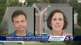 Neighbor testifies in murder trial for couple whose adopted son died 7 years ago