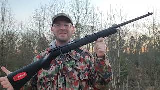 Savage Mark II in .22 long rifle. Another Canadian rifle.