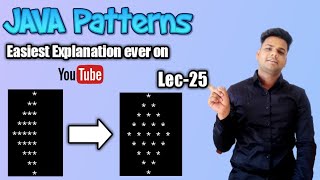 Complex star pattern program in java in hindi | Left Pascal's triangle pattern in java