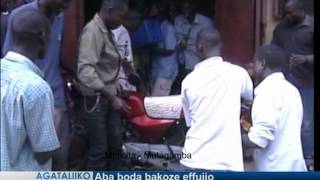 Aba bodaboda bakoze effujjo