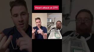 Doctor Reacts: Heart Attack at 37?! #shorts