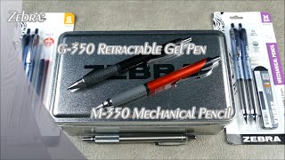 On Point EDC: Zebra – G-350 Gel Pen and M-350 Mechanical Pencil Review + F-701 Performance Comparo