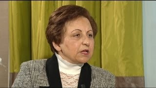 euronews interview - Ebadi speaks for Sotoudeh: support Iran's dissidents in every way possible