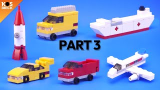 Lego City Mini Vehicles - Part 3 (Tutorial)