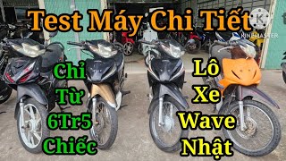 ZALO: 0334.916.923 HOTLINE: 0947.891.823 TEST MÁY CHI TIẾT LÔ 4 XE HONDA NHẬT GIÁ RẺ CHỈ TỪ 6.XTR