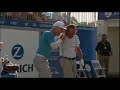 ben crane and alex cejka rocking out to whitesnake at the zurich classic