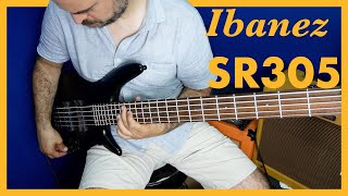 5 Strings, ACTIVE, ≈ 350€... What offers the Ibanez SR305?