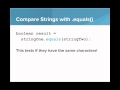 AP java - - strings