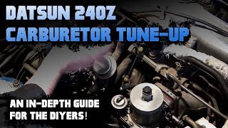 Datsun 240Z 1973 Dual Carburetor Adjustment