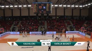 Kauhajoki vs. Kataja Basket - Game Highlights