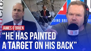 James O'Brien reacts to Prince William's call for peace in Gaza | LBC