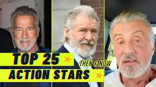 ICON BLISS (TOP 25 ACTION STARS) 2021 REAL AGE THEN & NOW #top25 #actionstars #action #stars