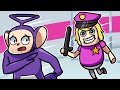 ESCAPE FROM POLICE GIRL! | Tinky Winky Plays: Roblox POLICE GIRL PRISON RUN