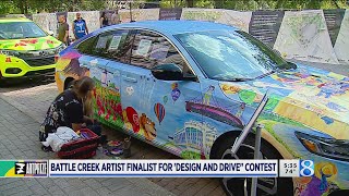 Battle Creek artist finalist for ‘Design and Drive’ contest