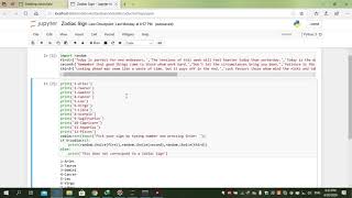 Python | Zodiac Sign in Python