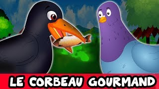 Le corbeau gourmand - Histoire pour s’endormir - conte pour enfant