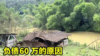 2年多一个人住荒山野岭，最终负债60万，创业真的是需要非常谨慎【山农乐哥】