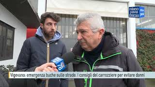 Vigevano, emergenza buche sulle strade: i consigli del carrozziere per evitare danni