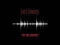 last january not like everyone official video release