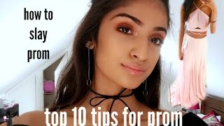 my top 10 tips for prom // how to slay prom ♡ | Kim Mann