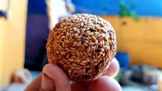 இது எள்ளு உருண்டை இல்லை! White Sesame Seeds Sweet Balls Recipe