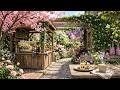 Morning Spring Jazz Music 🌸 Cozy Coffee Shop Ambience with Smooth Jazz Music for Studying & Chill