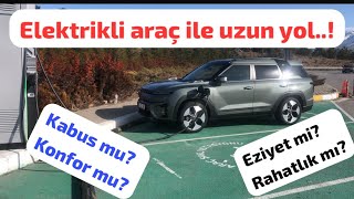 Elektrikli Araç ile Uzun Yol ve Şarj Meselesi