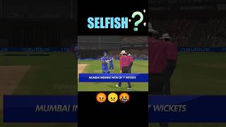 😠😡Hardik Pandya vs Tilak Varma in Real Cricket 24 | mi vs rcb in rc24 ipl 2024 #shorts #rc24
