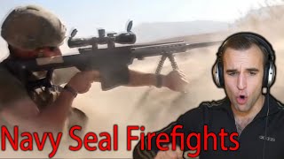 Estonian Soldier reacts to Navy Seal Firefights