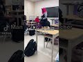 Wtf is our teacher smoking-