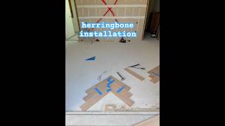 Herringbone installation#herringbone#flooring #worshipmusic#floorsofamakingathome