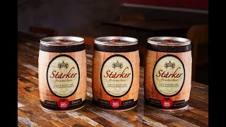 Starker German Fresh Beer in 5L Tinplate Keg