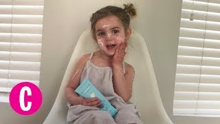 This Toddler Takes Skincare Very Seriously | Cosmopolitan