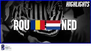 Romania vs. Netherlands | Highlights | 2019 IIHF Ice Hockey World Championship Division I Group B