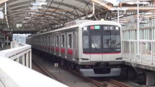 東急5080系 5687F 各駅停車 日吉行き 元住吉発車