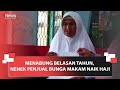 Menabung Belasan Tahun, Nenek Penjual Bunga Makam Naik Haji