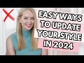 Realistic Ways to Update Your Style in 2024 (From A Basic Millennial Mom)