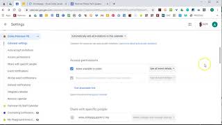 Getting Embed Code for Google Calendar