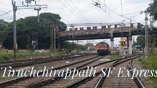 12663 Howrah- Tiruchchirappalli SF Express at Near Tenali Jn