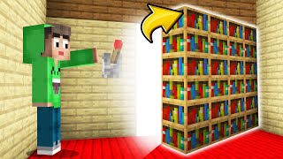 I Built A SECRET ROOM With MODS In My FRIENDS HOUSE! (Minecraft)