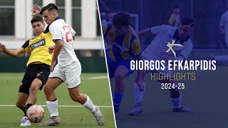 Giorgos Efkarpidis • RB / RW ► Highlights 24-25