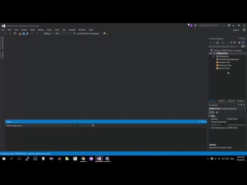 Setting Up OpenCV in Visual Studio Setting Up OpenCV in Visual Studio