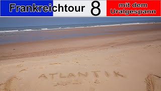 Frankreichtour  mit dem Uralgespann Teil 8