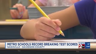 Record breaking test scores reported at Metro Nashville Public Schools