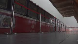 2018.5.7台鐵 阿里山森林鐵路 阿里山車站 列車離站 Alishan Forest Railway Train