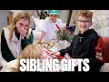 SECRET SIBLING GIFT EXCHANGE | GOOD GIFT VS BAD GIFT | BUYING CHRISTMAS GIFTS FOR SIBLINGS